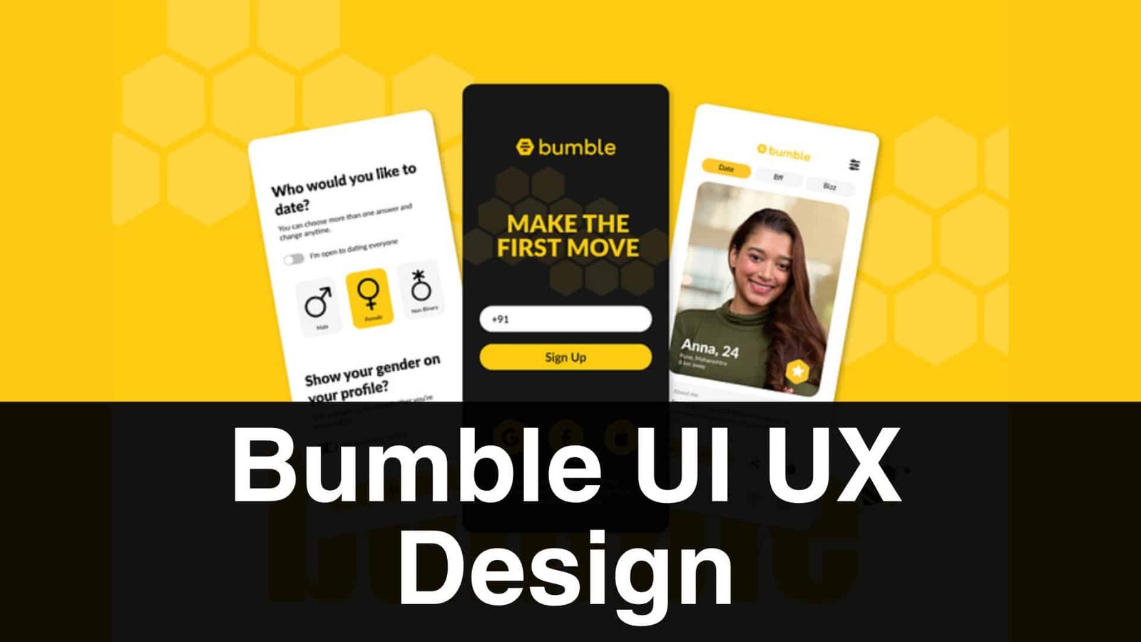 Latest New Bumble UI UX Design